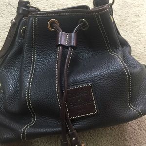 Authentic Dark Brown Leather Dooney&Burke 1975NWOT